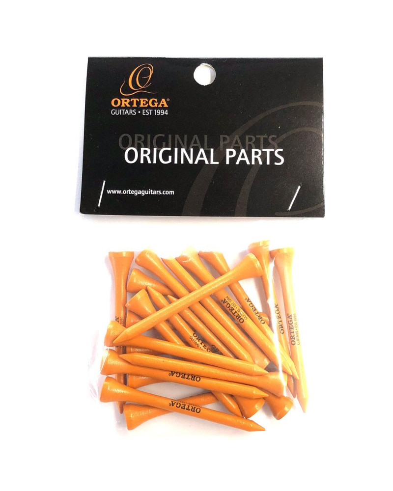 Ortega OTEE-7020OR Golf Tees - 70 mm, wooden