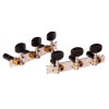 Ortega OTM-STUDENT Student Series Guitar Tuning Machines - Chrome/Black
