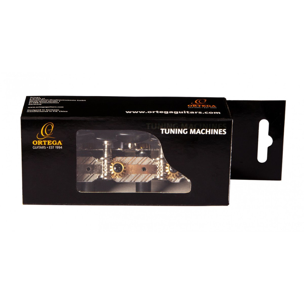Ortega OTM-STUDENT Student Series Guitar Tuning Machines - Chrome/Black