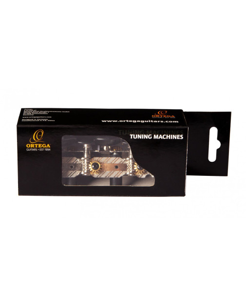 Ortega OTM-STUDENT Student Series Guitar Tuning Machines - Chrome/Black