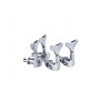 Ortega OTMEB22-CR 2+2 Bass Tuning Machines - Chrome