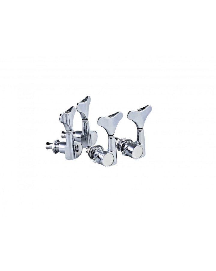 Ortega OTMEB22-CR 2+2 Bass Tuning Machines - Chrome