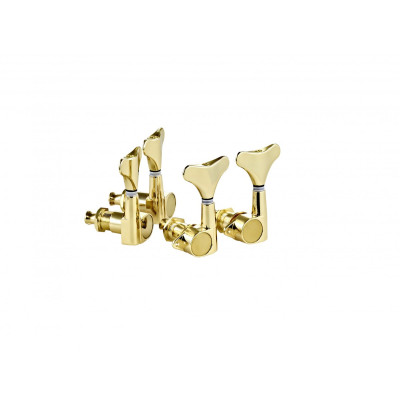 Ortega OTMEB22-GO 2+2 Bass Tuning Machines - Gold