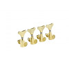 Ortega OTMEB4L-GO 4 in Line Bass Tuning Machines - Gold