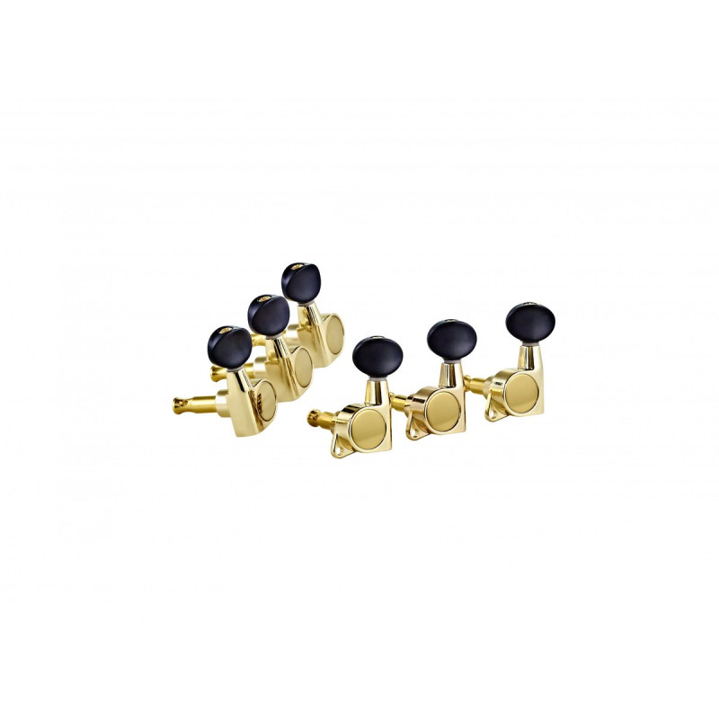 Ortega OTMEG33-GO 3+3 Guitar Tuning Machines - Gold