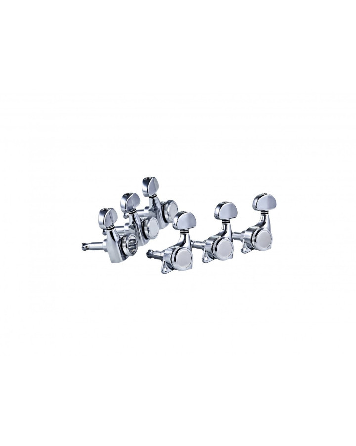 Ortega OTMLOCK33-CR 3+3 Guitar Locking Tuning Machines - Chrome