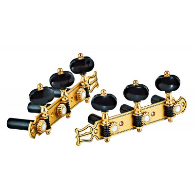 Ortega OTMPREMIUM Premium Guitar Tuning Machines - Gold/Black