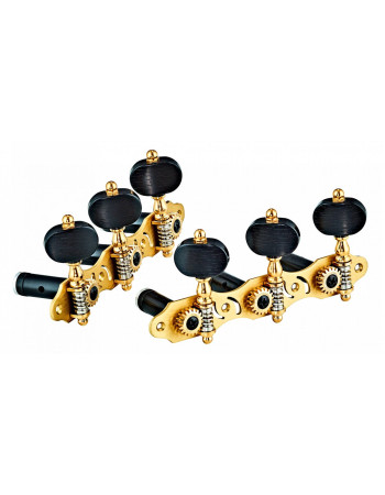 Ortega OTMPRIVATE Private Room Guitar Tuning Machines - Gold/Black