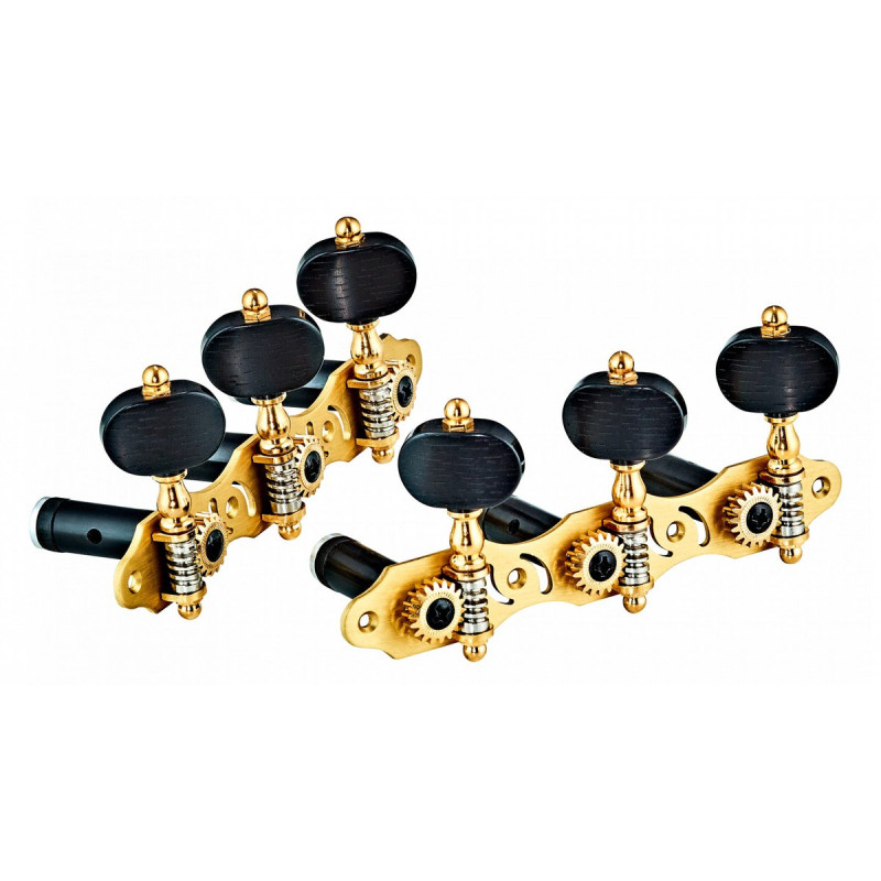 Ortega OTMPRIVATE Private Room Guitar Tuning Machines - Gold/Black