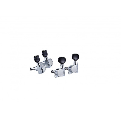 Ortega OTMUKDC-CR Die-Cast Ukulele Tuning Machines - Chrome