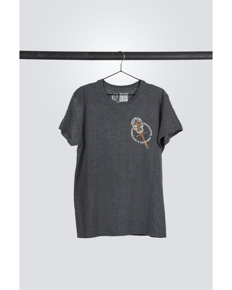 Ortega OTS1-VBK-L Skull T-Shirt - Vintage Black/L