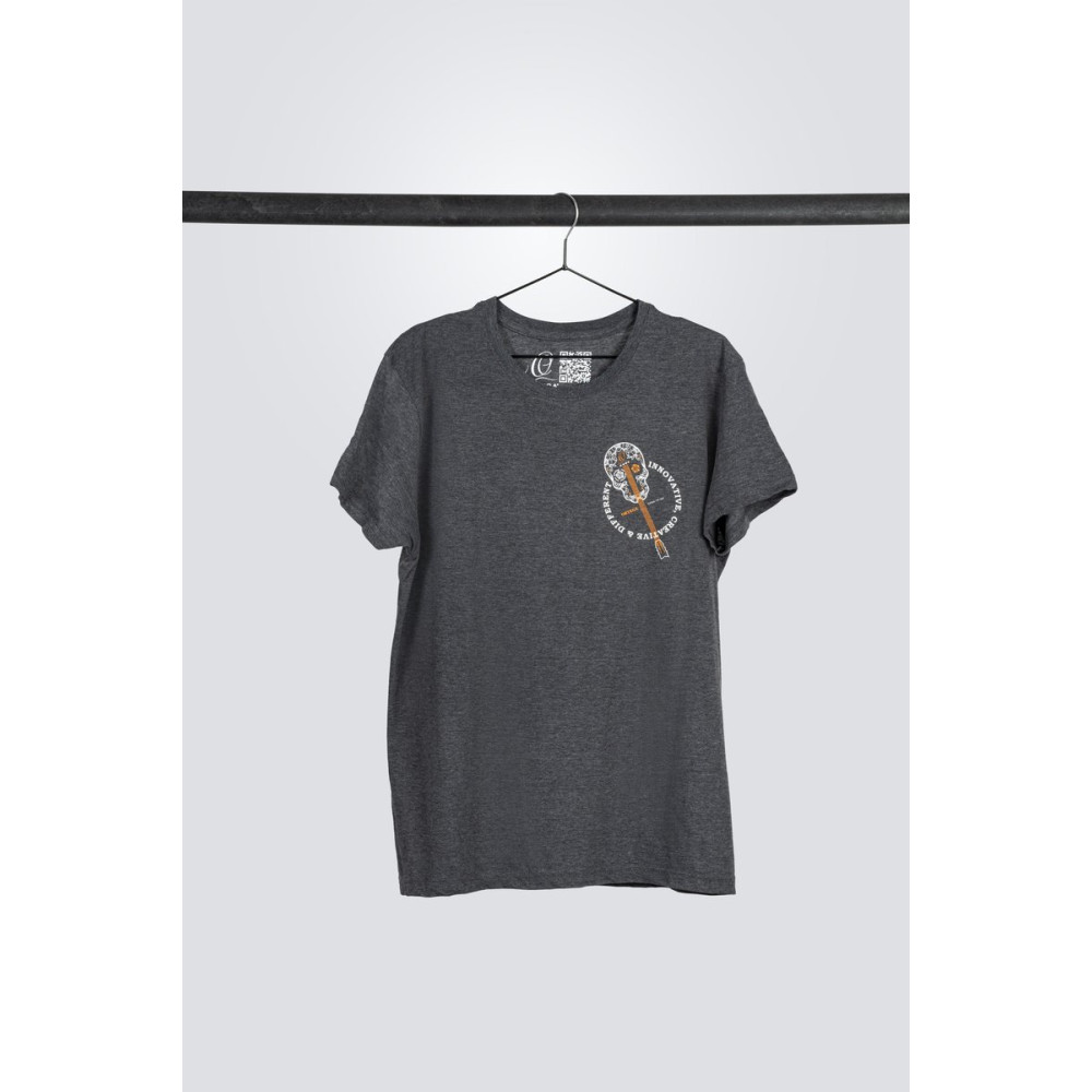 Ortega OTS1-VBK-XL Skull T-Shirt - Vintage Black/XL