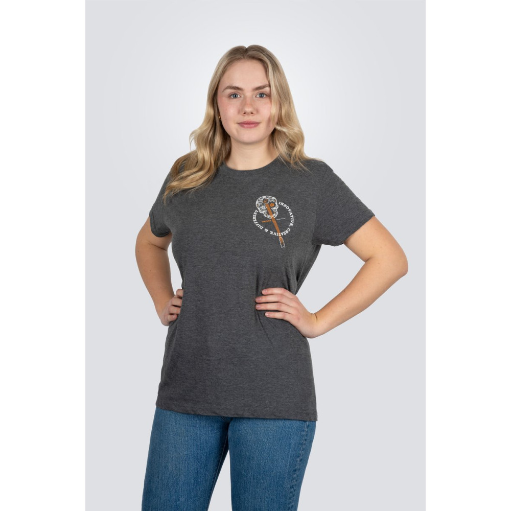 Ortega OTS1-VBK-XL Skull T-Shirt - Vintage Black/XL