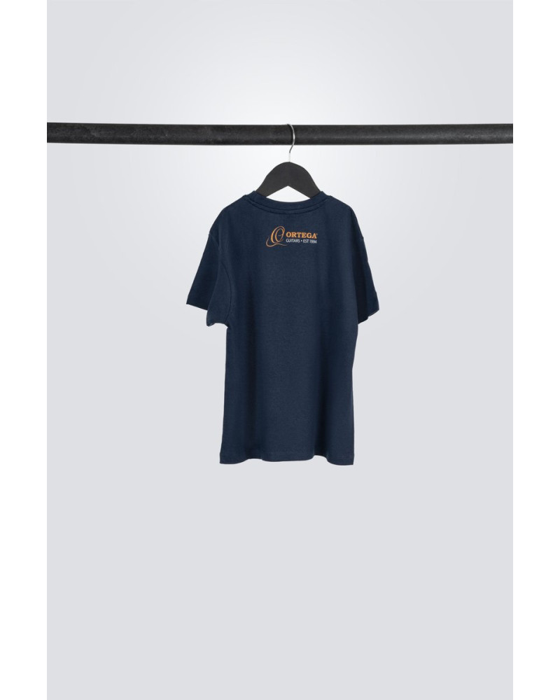 Ortega OTS2-NBL-34 Skull Kids T-Shirt - Navy Blue/