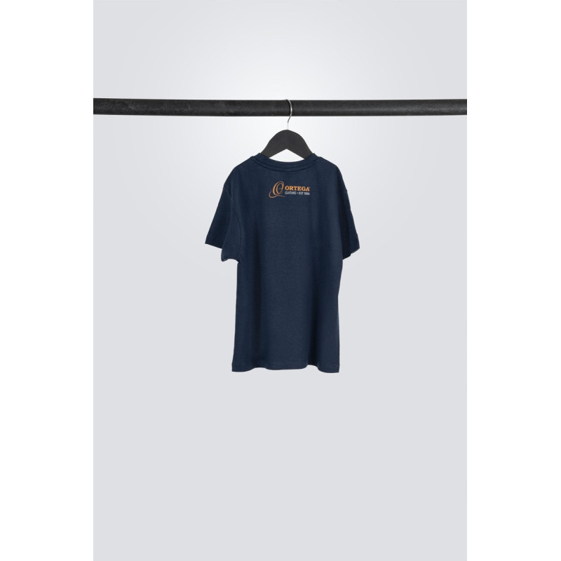 Ortega OTS2-NBL-56 Skull Kids T-Shirt - Navy Blue/