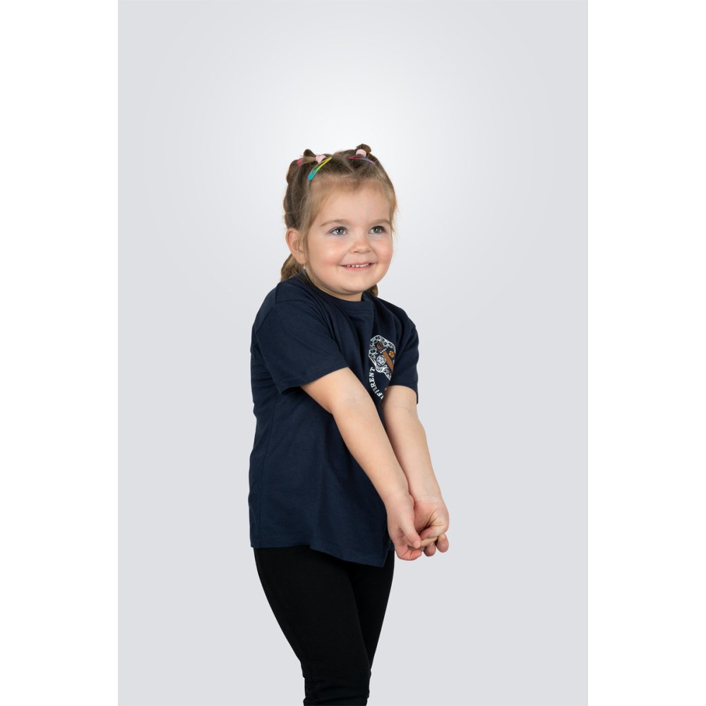 Ortega OTS2-NBL-78 Skull Kids T-Shirt - Navy Blue/