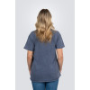 Ortega OTS4-VBL-L Americana Guitar T-Shirt - Vintage Washed Blue/L