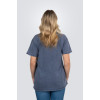 Ortega OTS4-VBL-XL Americana Guitar T-Shirt - Vintage Washed Blue/XL