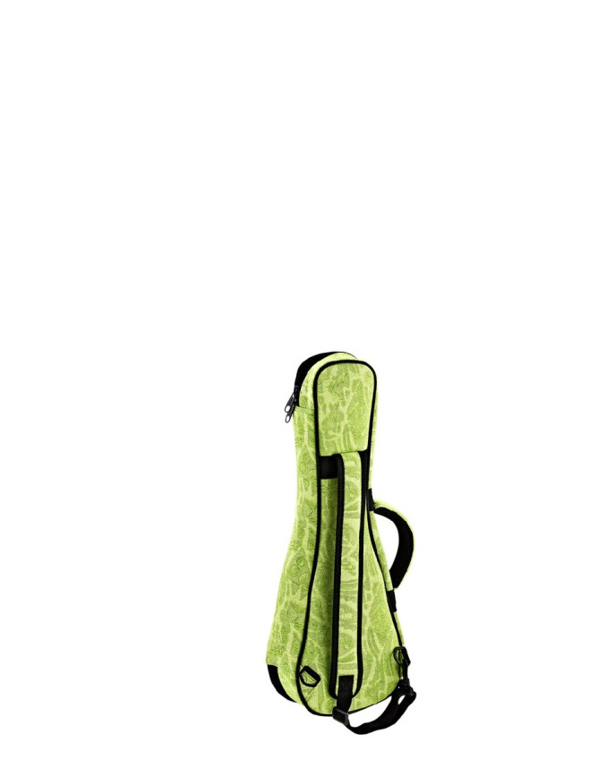 Ortega OUB-SO-GRJ Jean Color Soprano-Ukulele-Bag - Green