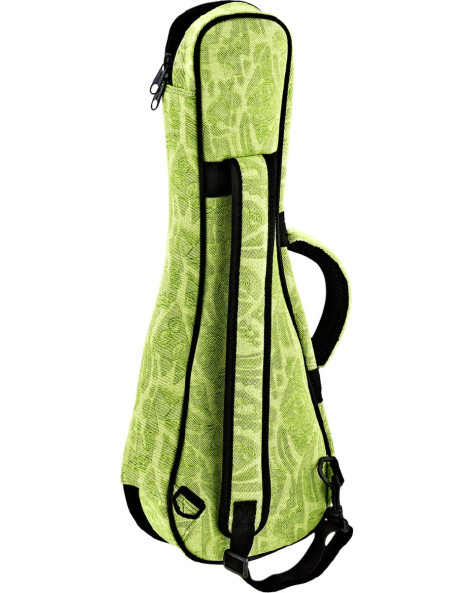 Ortega OUB-SO-GRJ Jean Color Soprano-Ukulele-Bag - Green