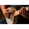 Ortega OUBJE90-MA Banjolele Series Concert Ukulele 4 String - Maple Natural + Bag