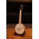 Ortega OUBJE90-MA-L Banjolele Series Concert Ukulele 4 String Lefty - Maple Natural + Bag