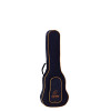 Ortega OUBSTD-BA Economy Series Baritone-Ukulele-Bag - Black/Orange