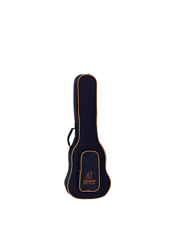 Ortega OUBSTD-BA Economy Series Baritone-Ukulele-Bag - Black/Orange