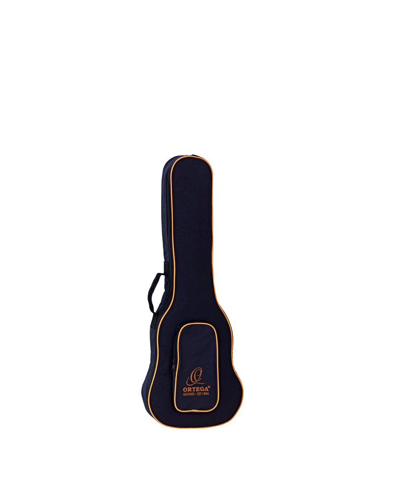 Ortega OUBSTD-BA Economy Series Baritone-Ukulele-Bag - Black/Orange