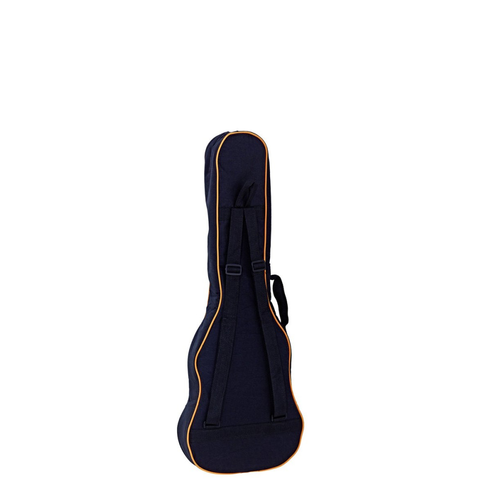 Ortega OUBSTD-BA Economy Series Baritone-Ukulele-Bag - Black/Orange