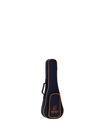 Ortega OUBSTD-CC Economy Series Concert-Ukulele-Bag - Black/Orange