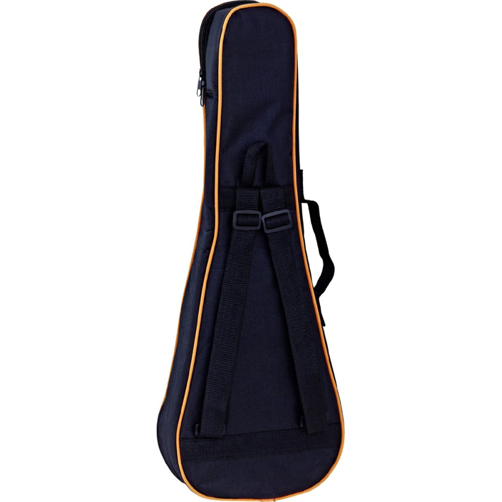 Ortega OUBSTD-CC Economy Series Concert-Ukulele-Bag - Black/Orange