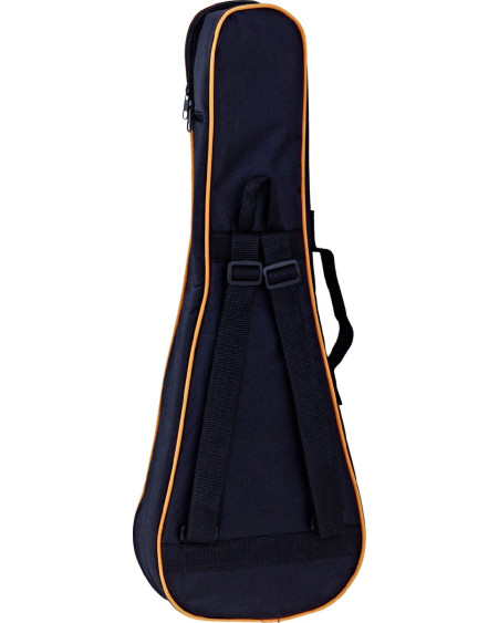 Ortega OUBSTD-CC Economy Series Concert-Ukulele-Bag - Black/Orange