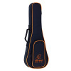 Ortega OUBSTD-PINE Economy Series Pineapple-Ukulele-Bag - Black/Orange