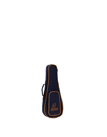 Ortega OUBSTD-SO Economy Series Soprano-Ukulele-Bag - Black/Orange