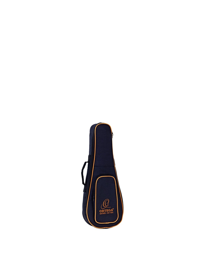 Ortega OUBSTD-SO Economy Series Soprano-Ukulele-Bag - Black/Orange