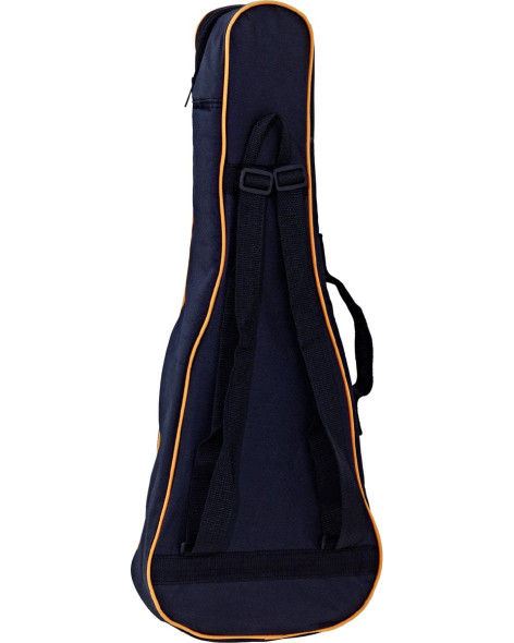 Ortega OUBSTD-TE Economy Series Tenor-Ukulele-Bag - Black/Orange