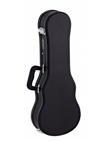 Ortega OUCSTD-CC Economy Concert-Ukulele-Hardcase - Black