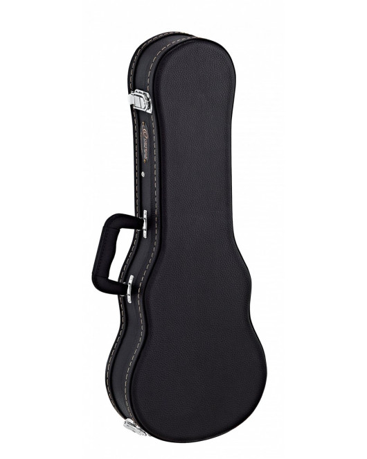 Ortega OUCSTD-CC Economy Concert-Ukulele-Hardcase - Black