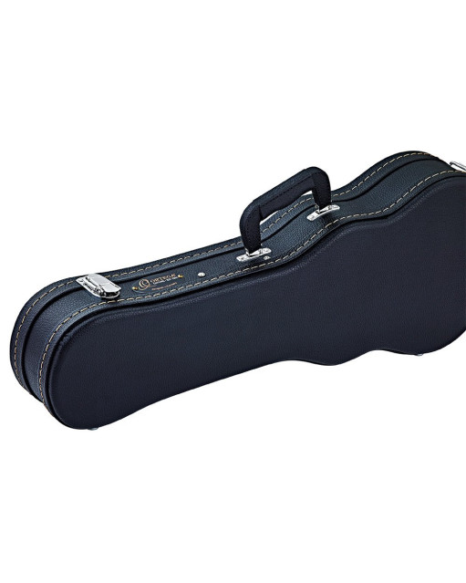 Ortega OUCSTD-CC Economy Concert-Ukulele-Hardcase - Black