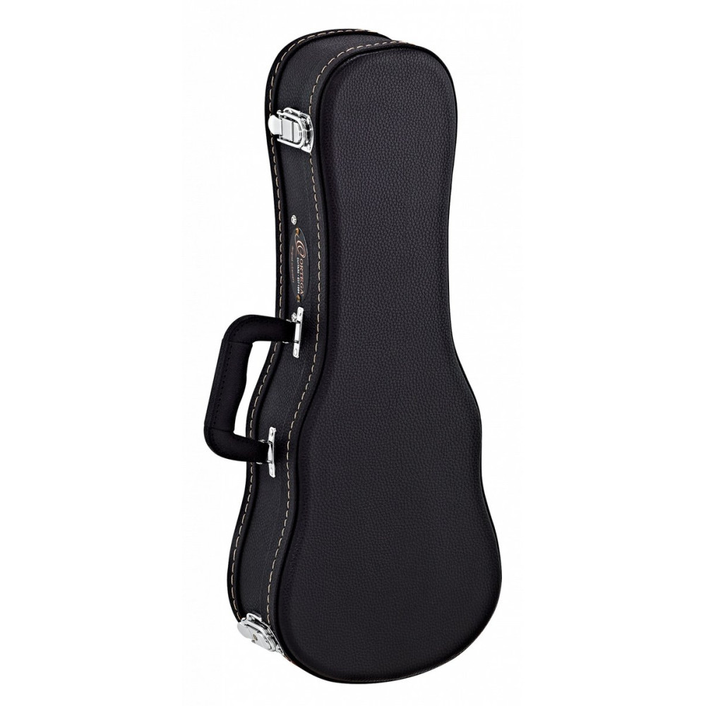 Ortega OUCSTD-SO Economy Soprano-Ukulele-Hardcase - Black