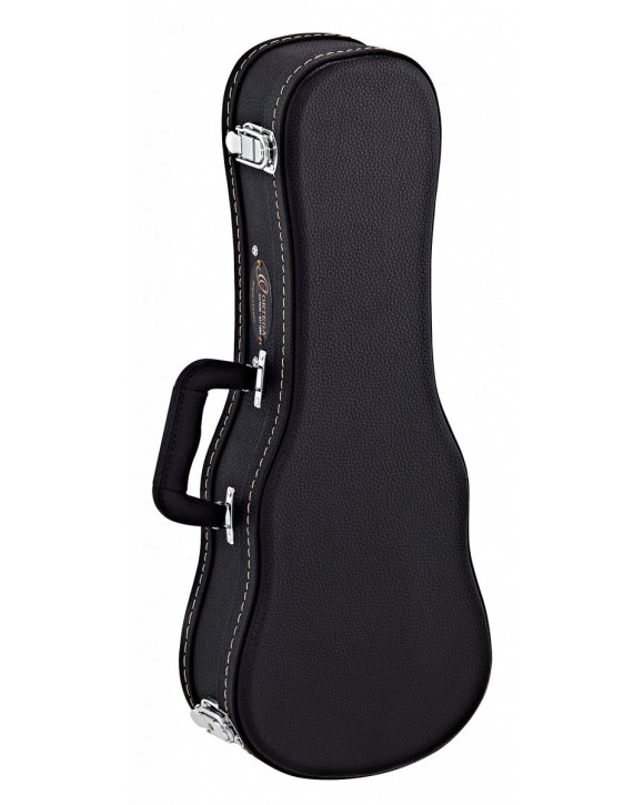 Ortega OUCSTD-SO Economy Soprano-Ukulele-Hardcase - Black