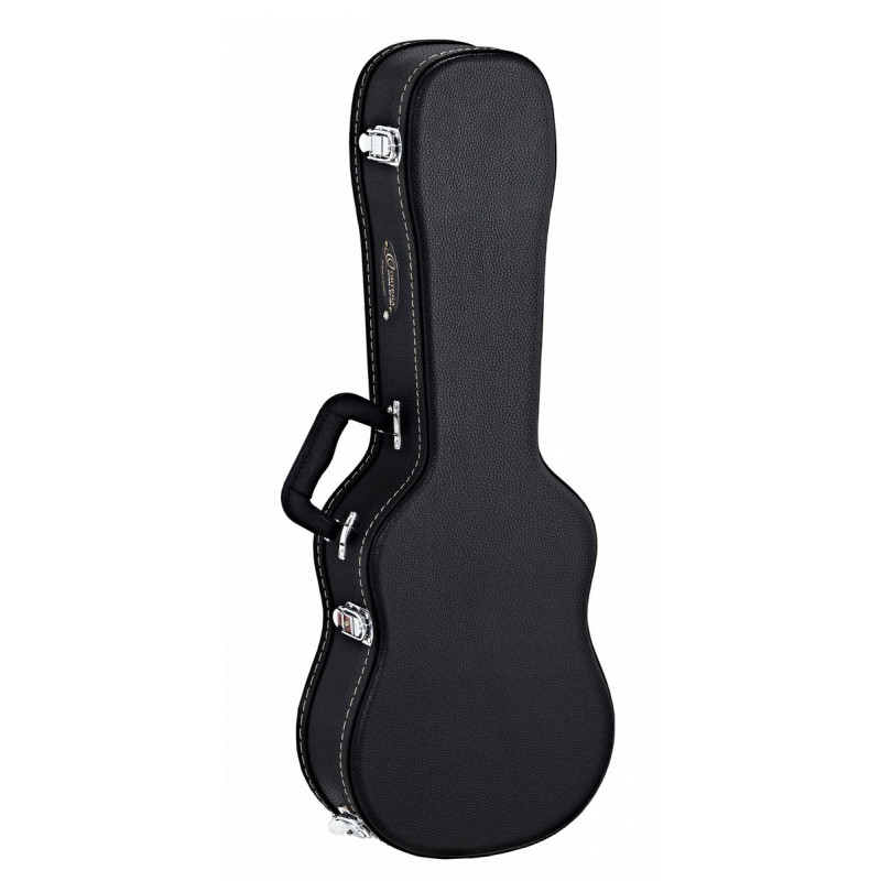 Ortega OUCSTD-TE Economy Tenor-Ukulele-Hardcase - Black