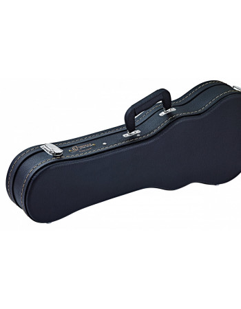 Ortega OUCSTD-TE Economy Tenor-Ukulele-Hardcase - Black