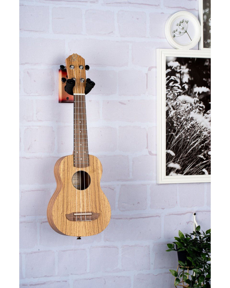 Ortega OUH-1CSB Ukulele Wall Hanger - Cherry Sunburst