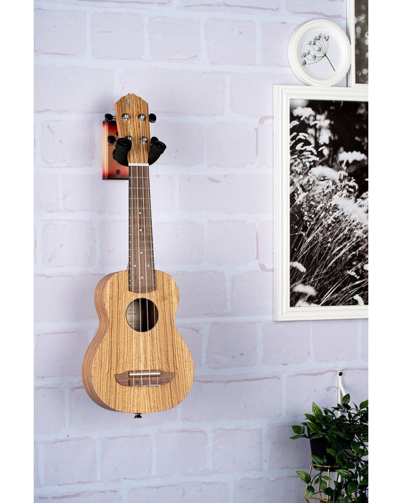 Ortega OUH-1CSB Ukulele Wall Hanger - Cherry Sunburst