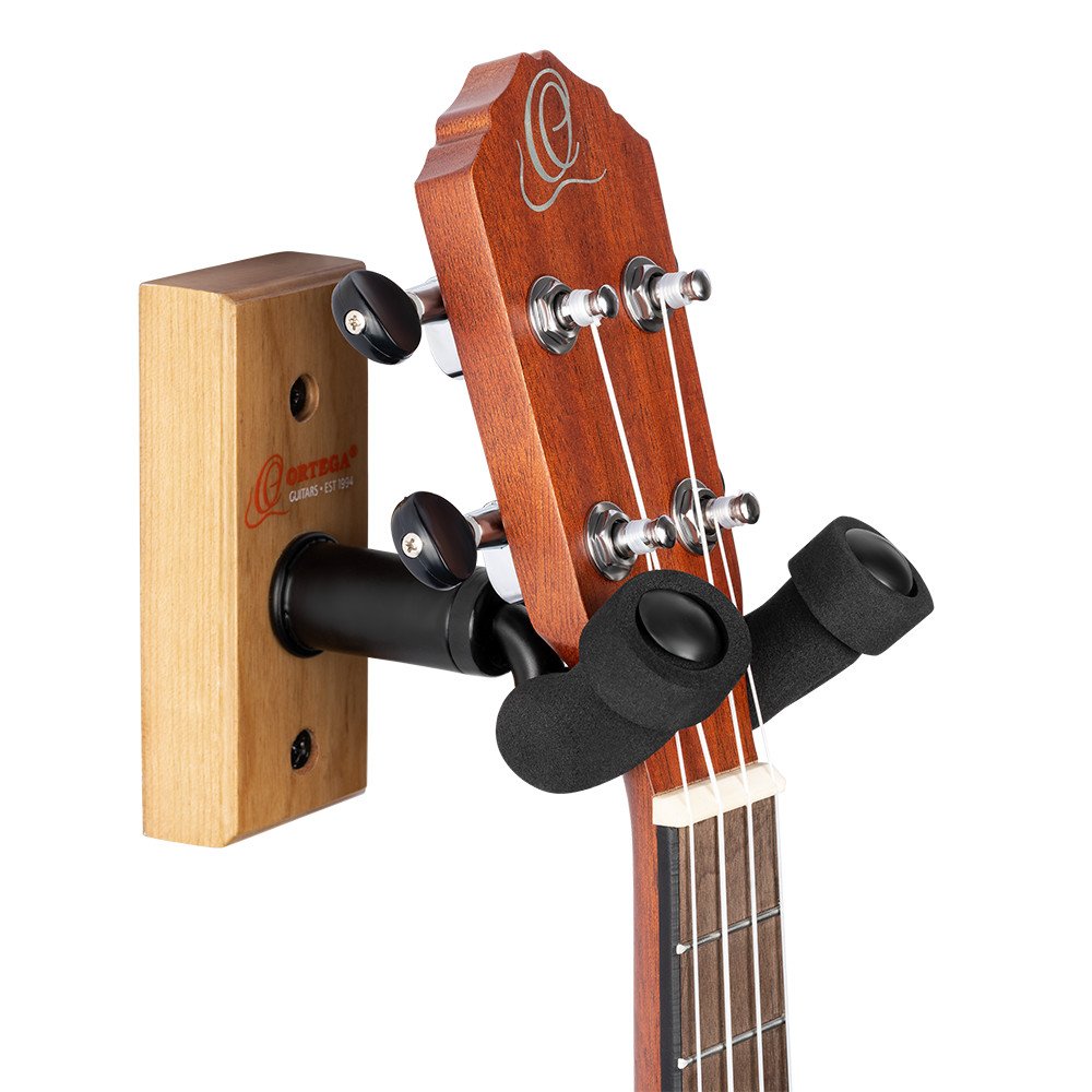 Ortega OUH-1CW Ukulele Wall Hanger - Cherry Wood