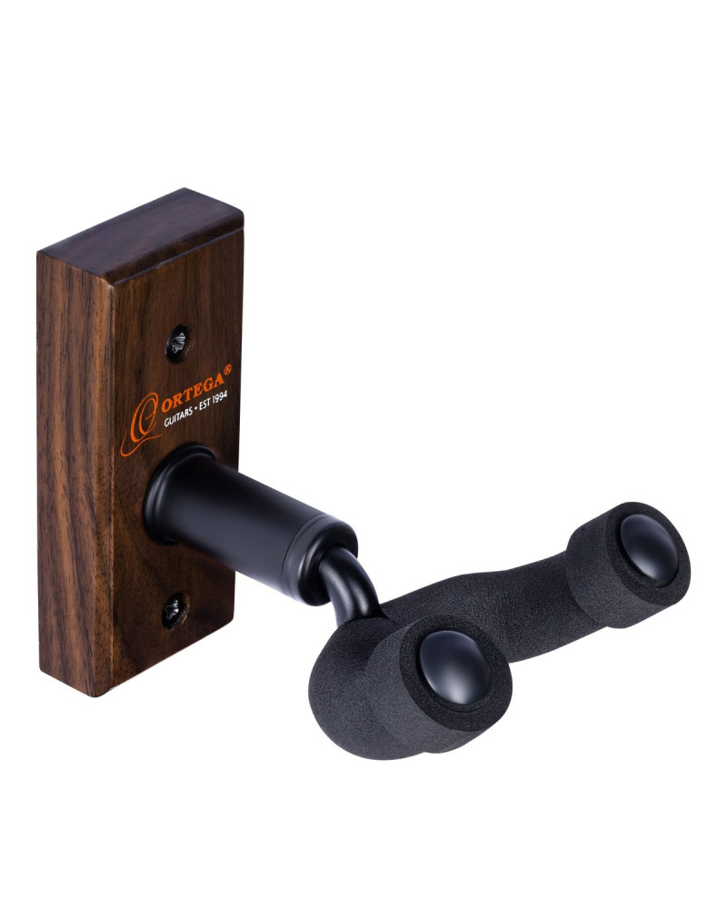 Ortega OUH-1WN Ukulele Wall Hanger - Walnut Wood
