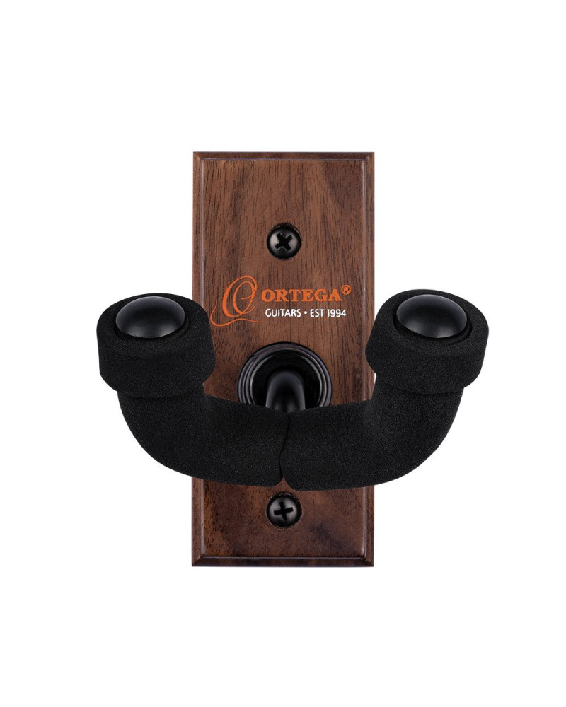 Ortega OUH-1WN Ukulele Wall Hanger - Walnut Wood