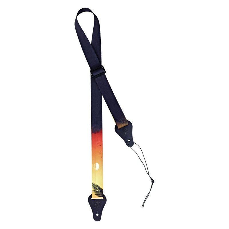 Ortega OUS-SUN Nylon Ukulele-Strap - Sundown